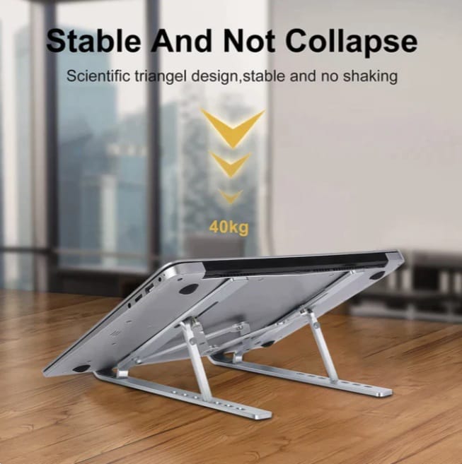 Aluminum Adjustable Portable Laptop Stand