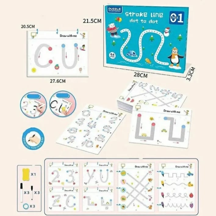 Preschooler Training Book (64 pcs)