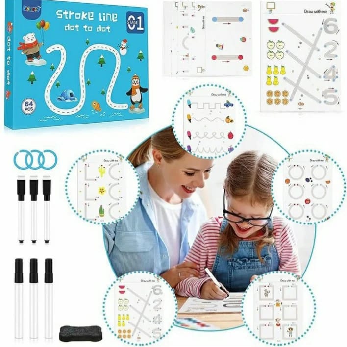 Preschooler Training Book (64 pcs)