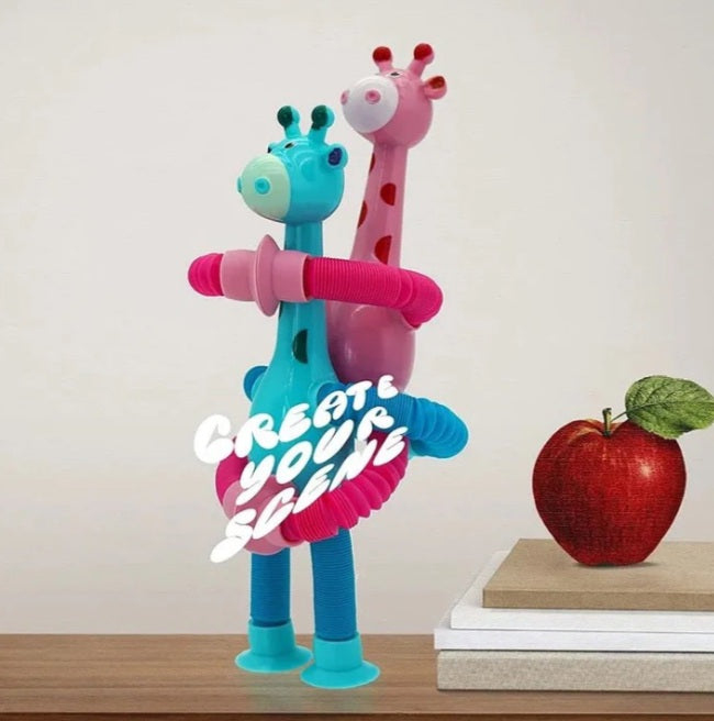 Telescopic Giraffe Toy ( 4 pcs )
