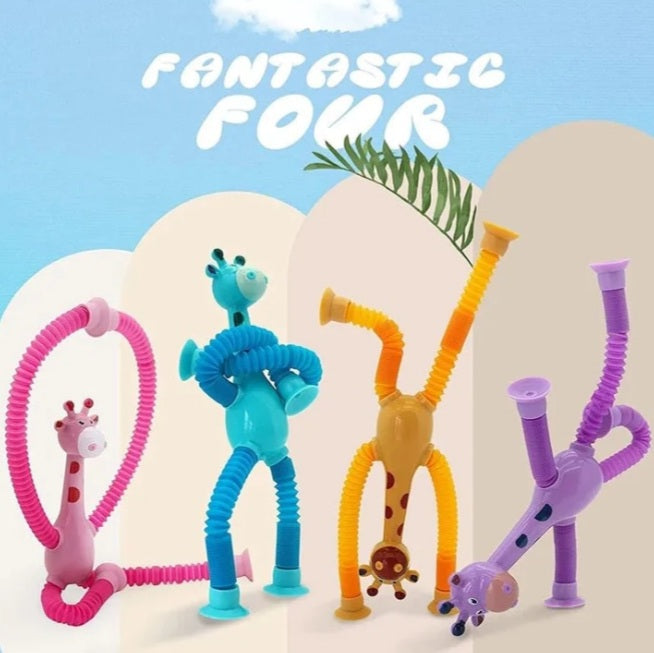 Telescopic Giraffe Toy ( 4 pcs )