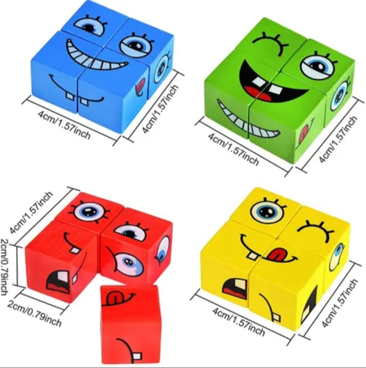 Face Changing Rubic's Cube