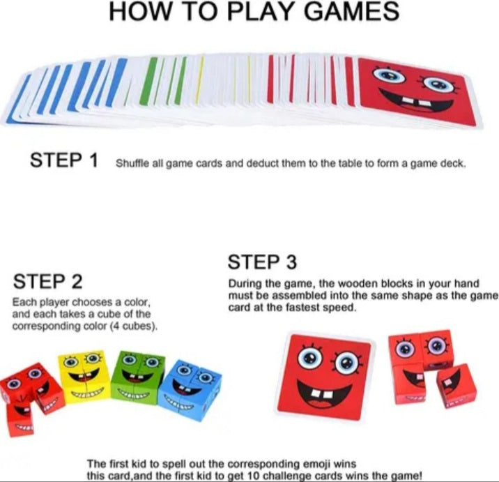 Face Changing Rubic's Cube