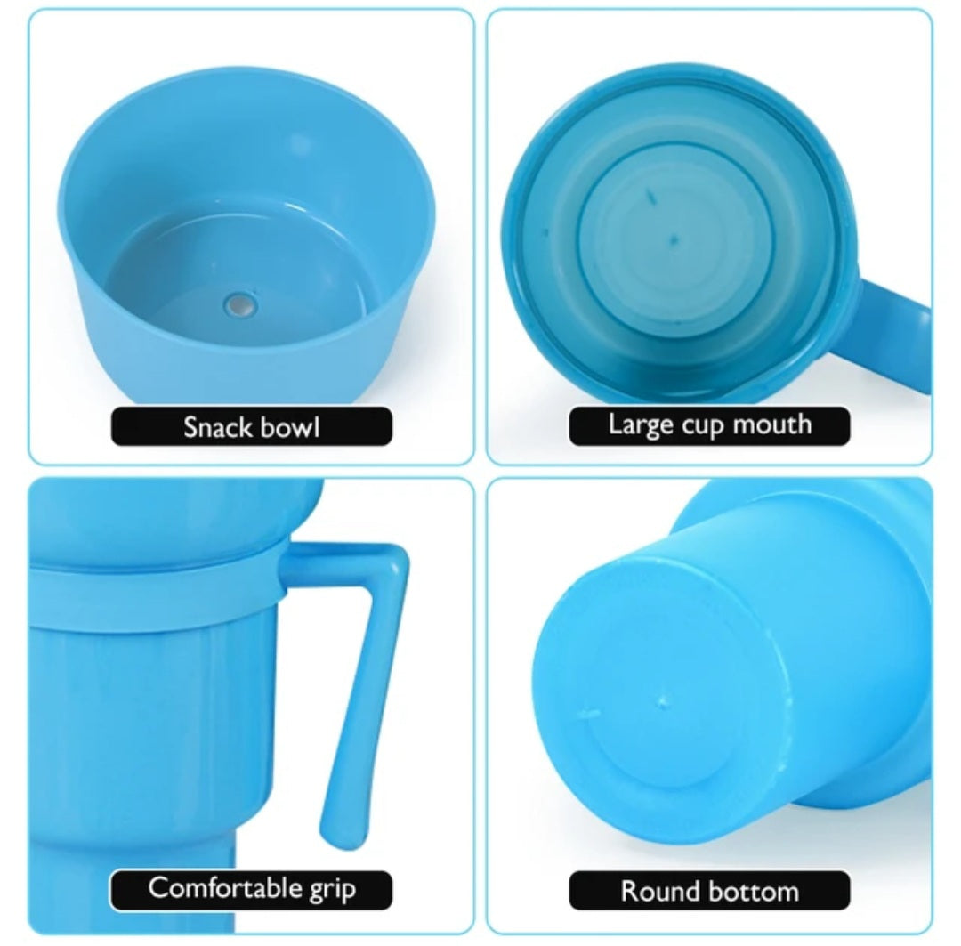 2 in 1 Snack and Drink Cup