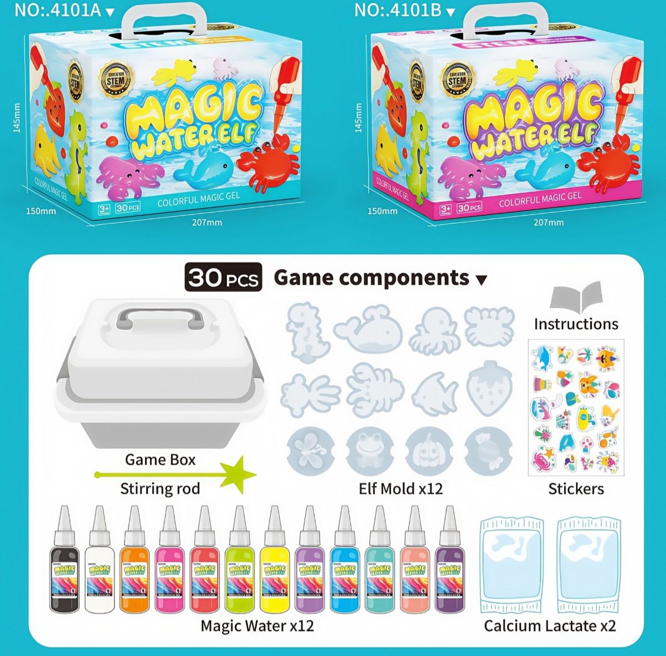 Magic Water Elf ( 30 pcs)