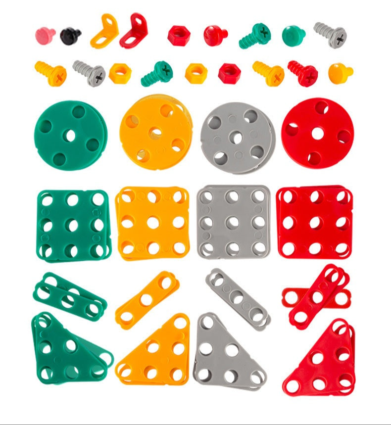 Screw Puzzle Suitcase ( 203 pcs)