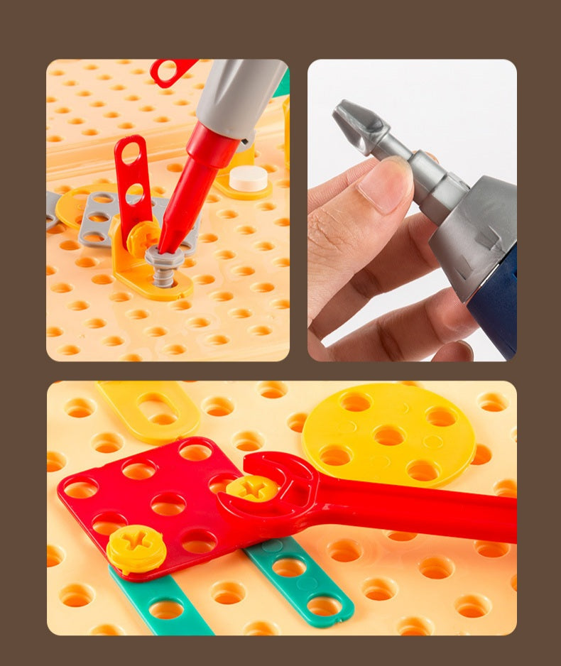 Screw Puzzle Suitcase ( 203 pcs)