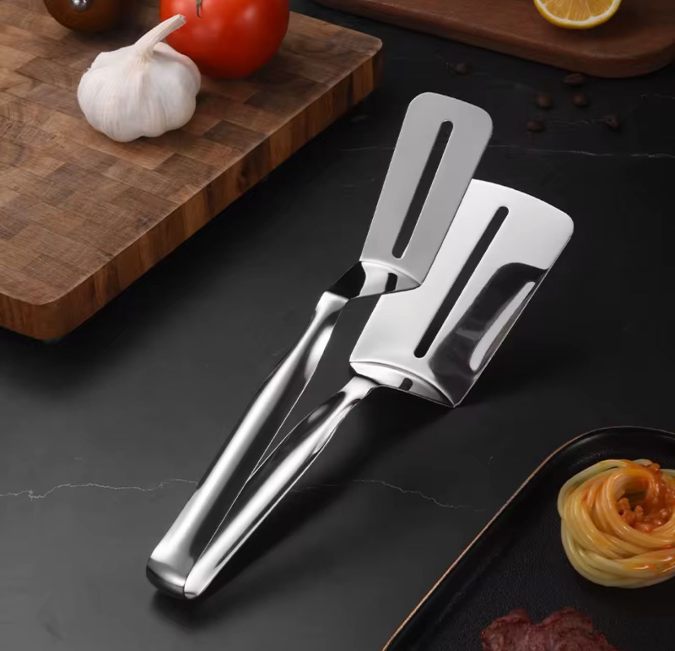 2 in 1 Stainless Spatula
