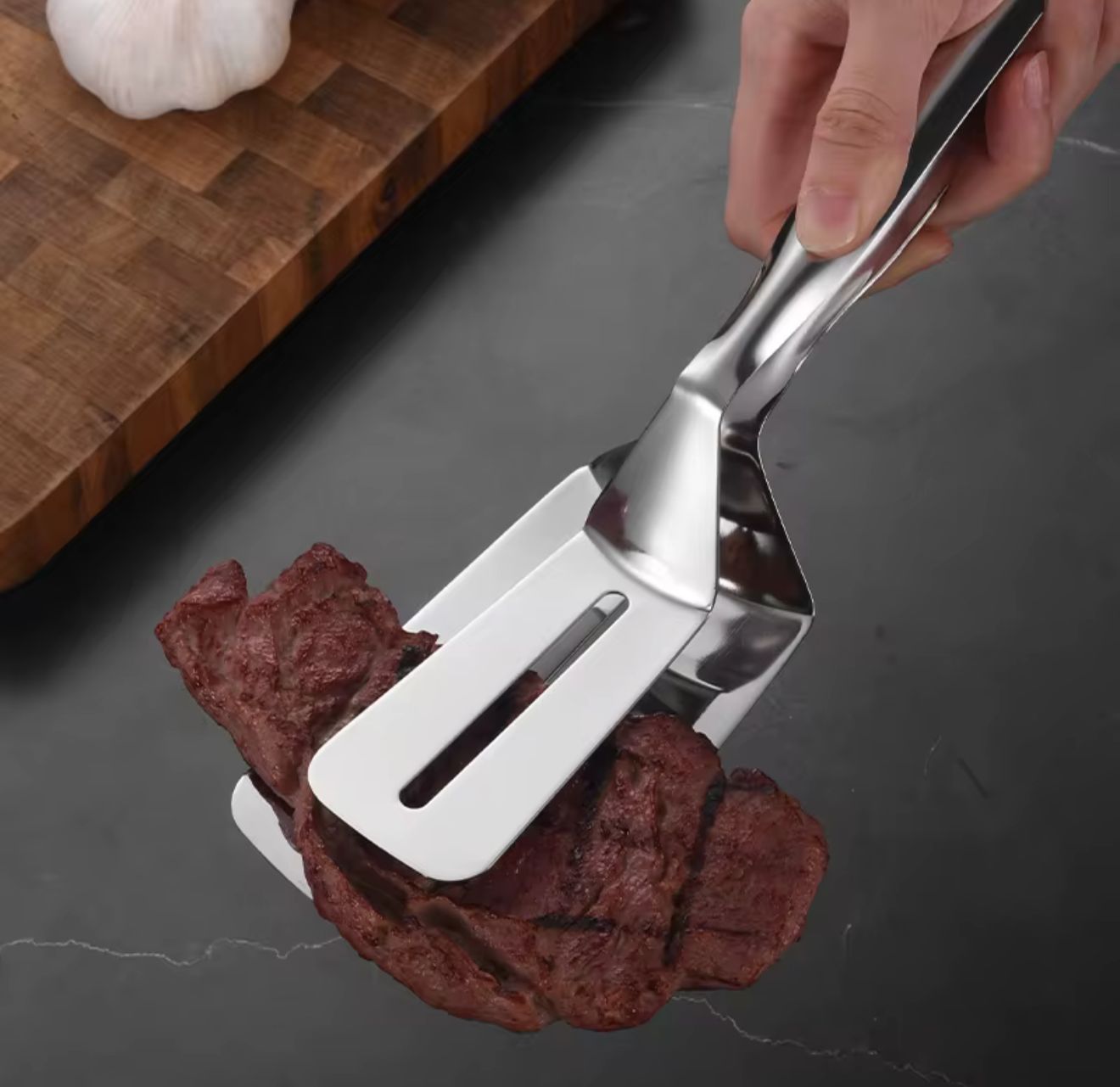 2 in 1 Stainless Spatula