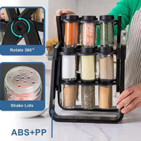 Rotating Spice Rack - 18 JAR