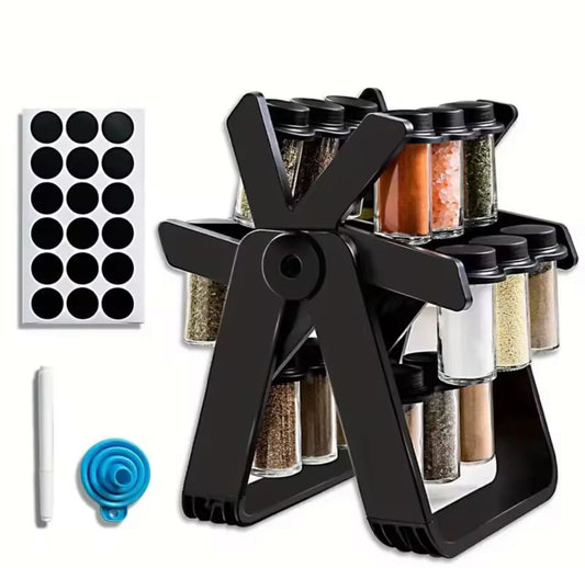 Rotating Spice Rack - 18 JAR