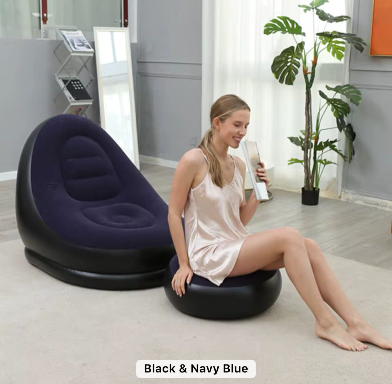 Inflatable Sofa With Pump