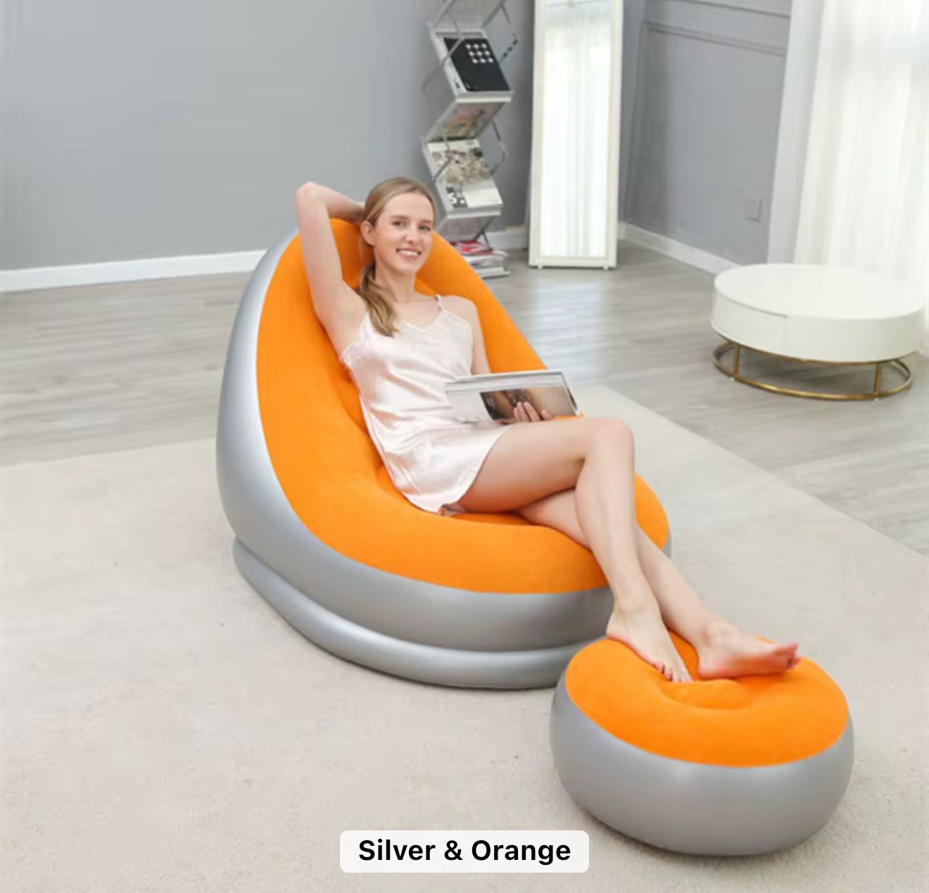 Inflatable Sofa With Pump