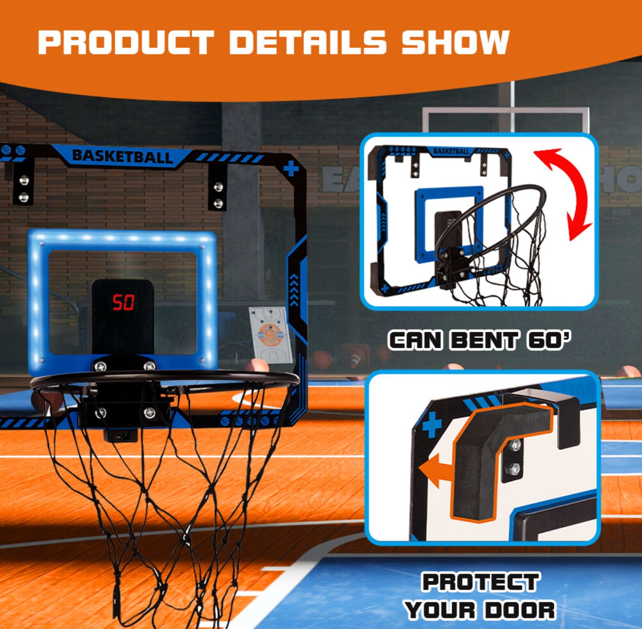 Electronic Scoring Basketball Board