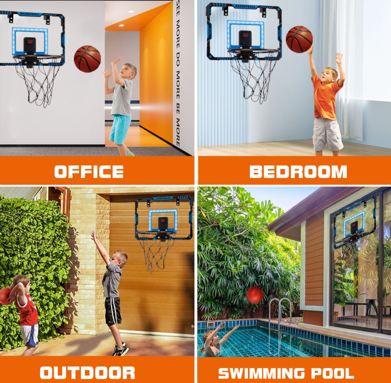 Electronic Scoring Basketball Board