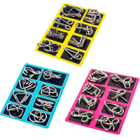 IQ Interlocking puzzles (24 pcs)