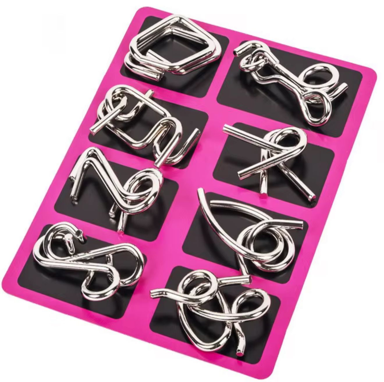 IQ Interlocking puzzles (24 pcs)