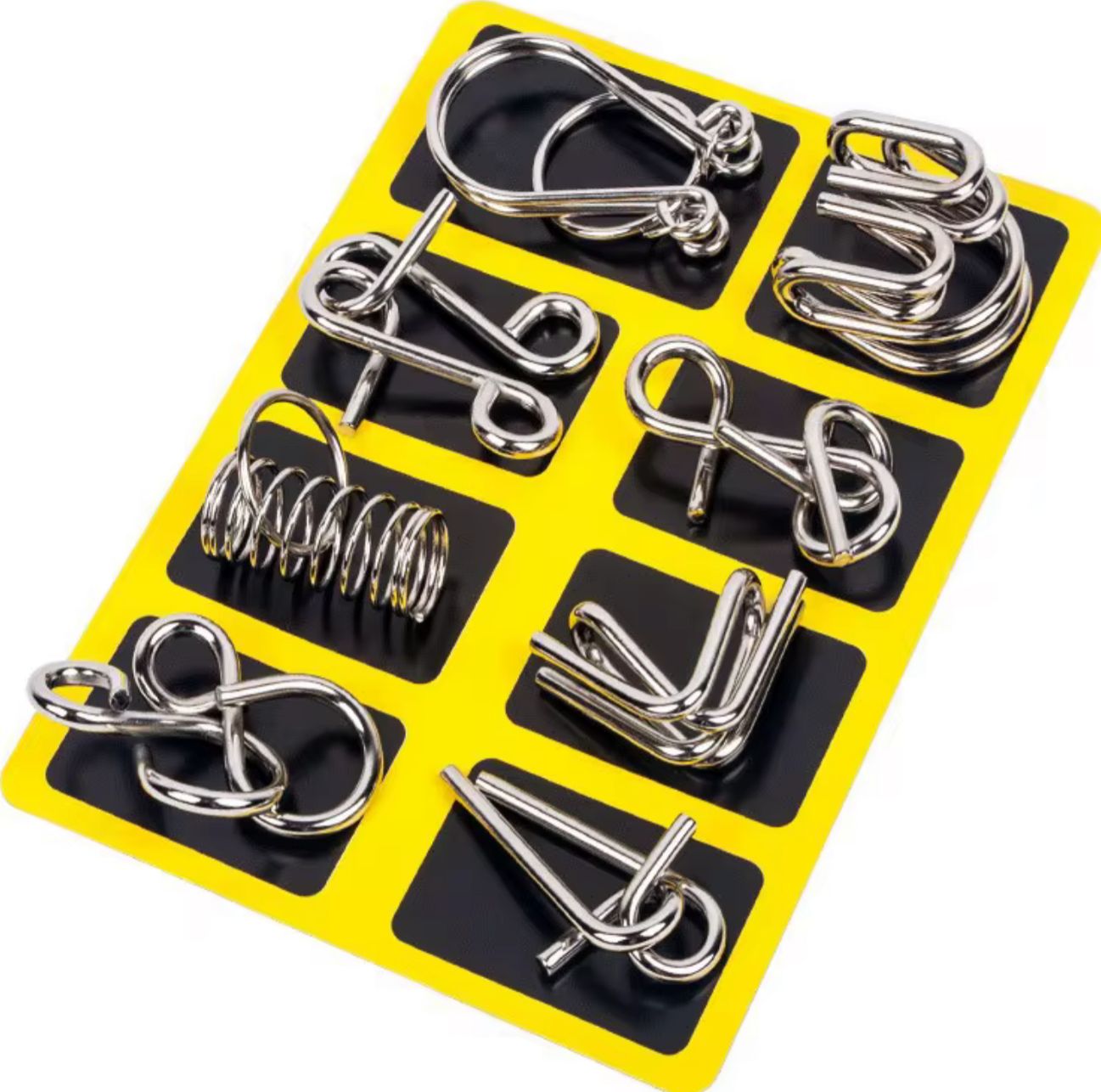 IQ Interlocking puzzles (24 pcs)