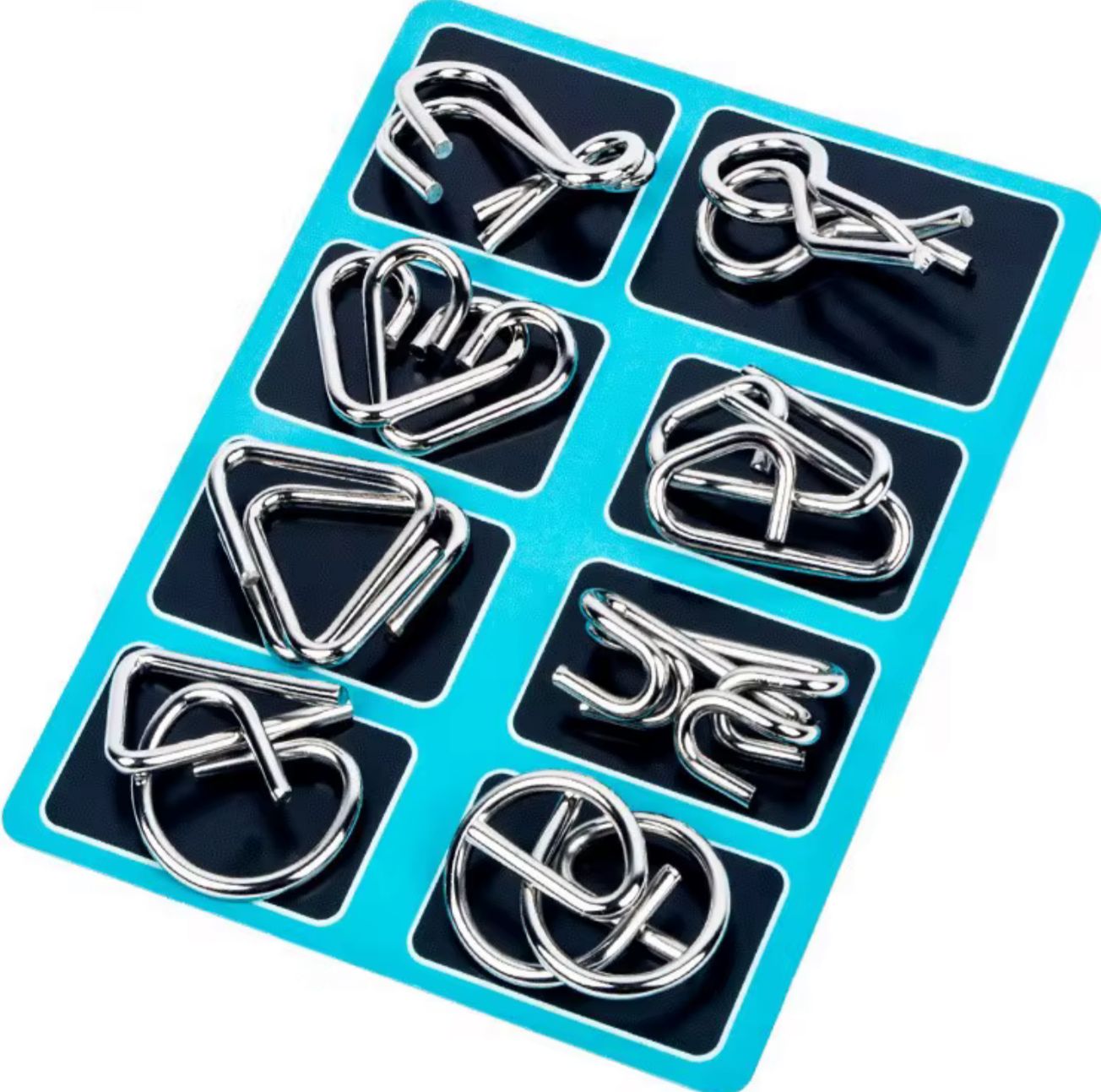 IQ Interlocking puzzles (24 pcs)