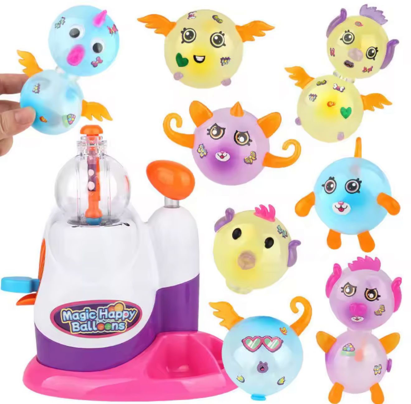 Magic happy balloons