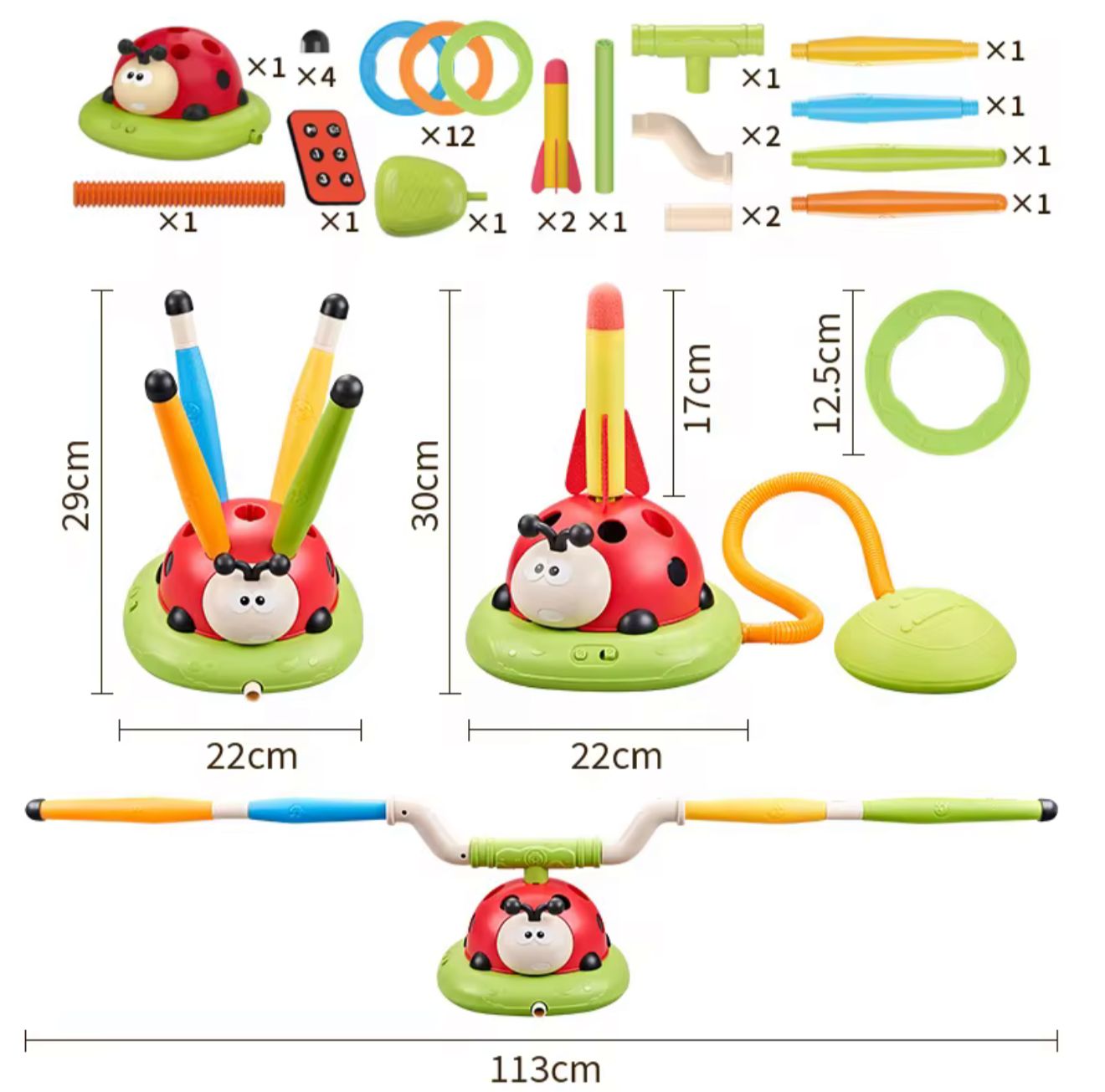 Ladybug movement machine