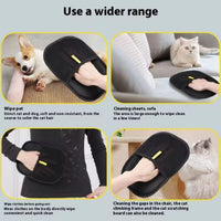 Pet hair removal glove