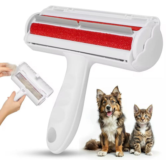 Pet hair removal roller