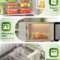 Food storage Containers (15 pcs)