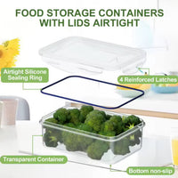 Food storage Containers (15 pcs)