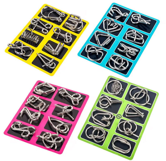 IQ Interlocking puzzles (36 pcs)