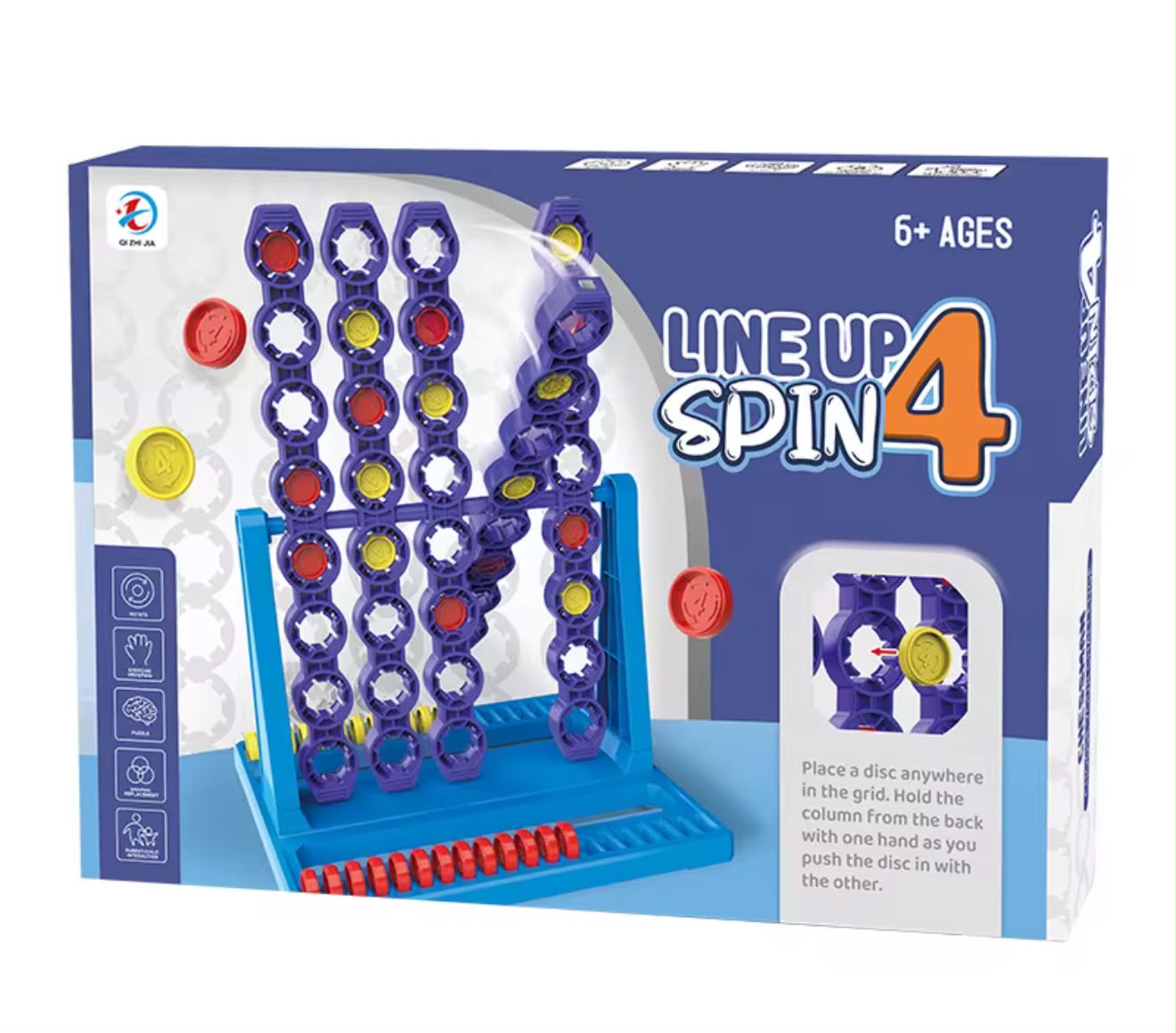 Line up spin 4