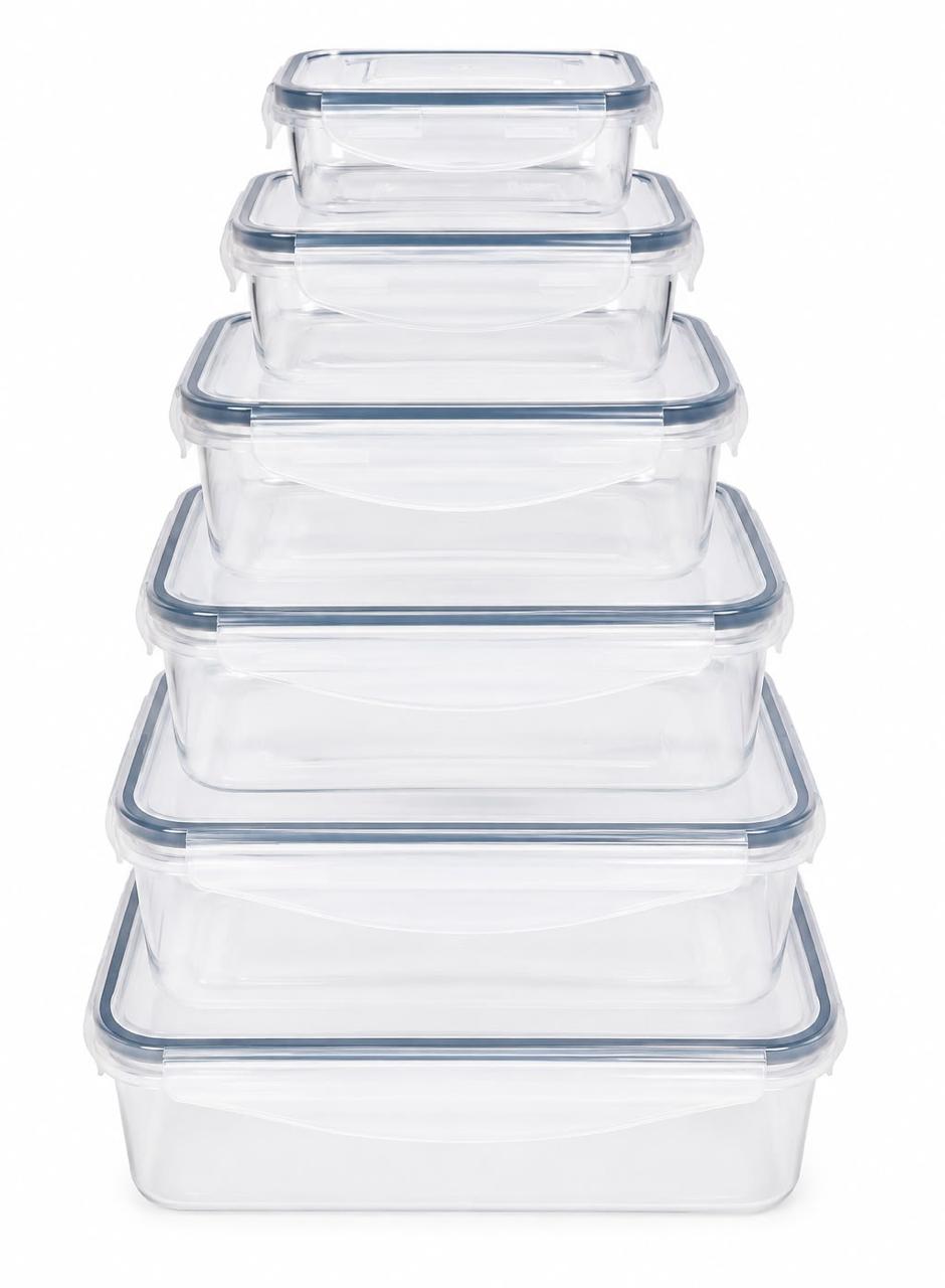 Food storage Containers (15 pcs)